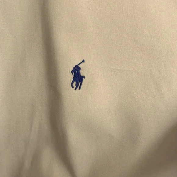 XL Tan Pole by Ralph Lauren long sleeve button down shirt. - Picture 2 of 3